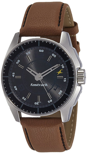 Fastrack Black Magic Analog Black Dial Men's Watch - NE3089SL05